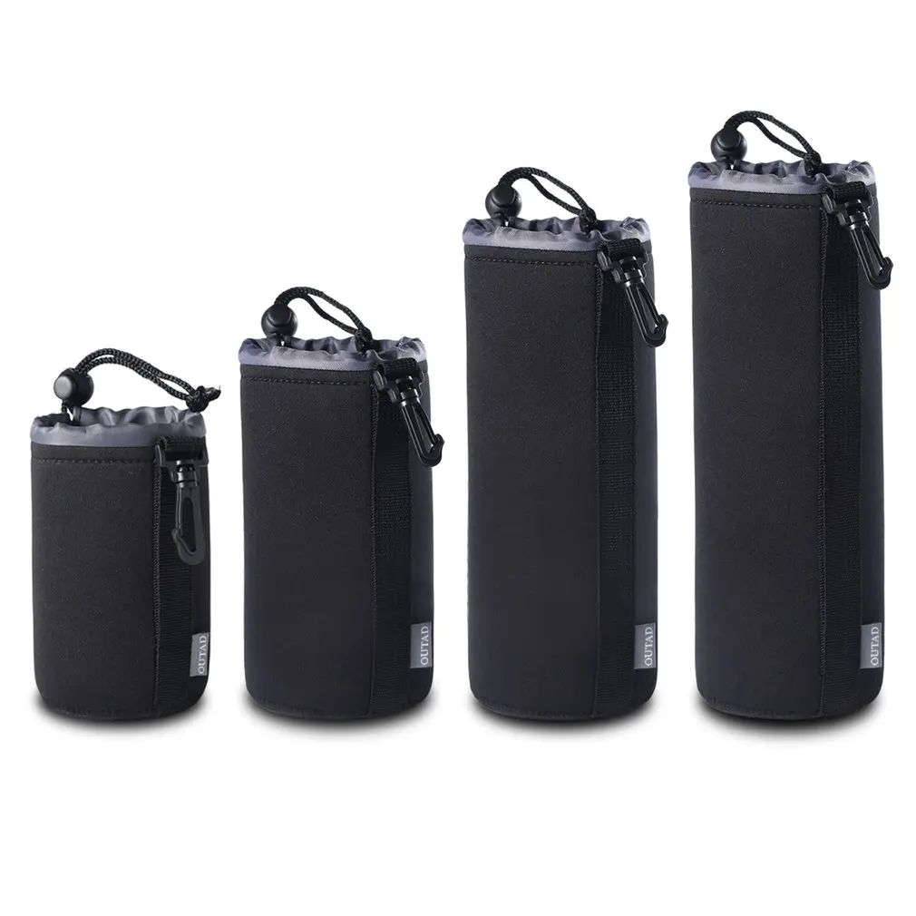 

4 Pack Camera Lens Case Pouch Waterproof Thick Protective Soft Neoprene Small Medium Large X Large Camera Pouch For DSLR Camera