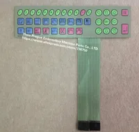 805407 Jing Dahao BECS-07 embroidery controller keyboard keypad membrane China embroidery machine parts