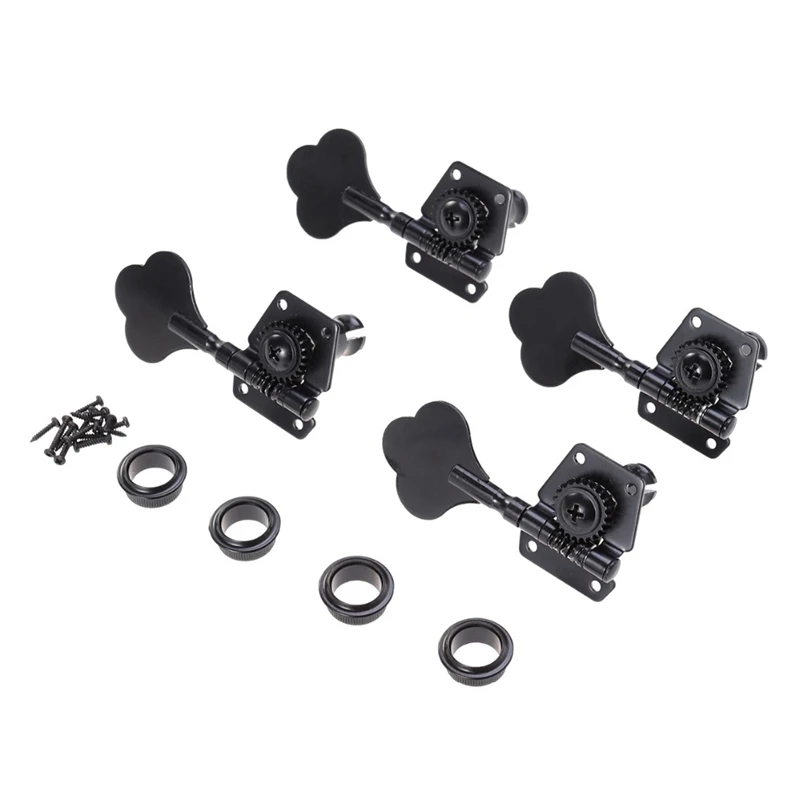 ABZB 4Pcs колышки для тюнинга электробас тюнер Peg гитара открытая Шестерня