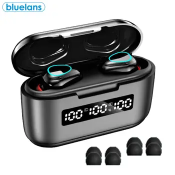 

G40 Bluetooth 5.1 Wireless TWS Headset With LED Power Display Sports Music Fashion Business Earphone With Charging Box