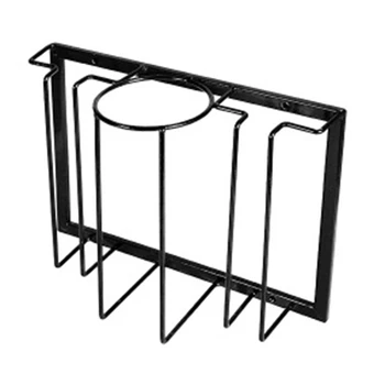 

Wine Glass Rack Upside Down Home Wine Cabinet Ornaments Stemware Wine Glass Rack Iron Hanging