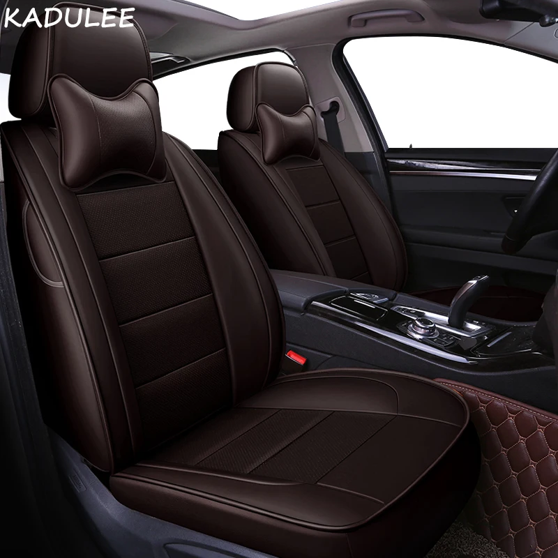 Кожаный чехол для автомобильного сиденья KADULEE Mercedes Benz A B C D E S series Vito Viano Sprinter Maybach CLA