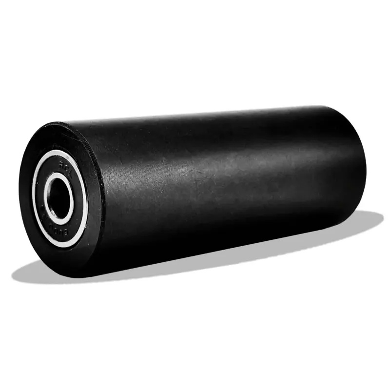 preto, roda de superfície dura de pom,