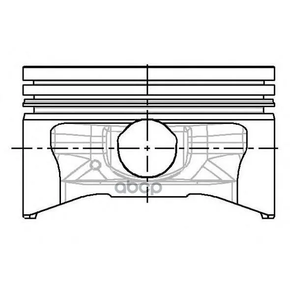 Поршень Двс Ford Fiesta 1.0-1.1 =68.7 1.5x1.75x3 Std 89 NURAL арт. 87-784100-00