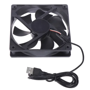 

1Pc 5V USB Connector 50x50x10mm PC Computer Cooling Cooler Fan Heatsink