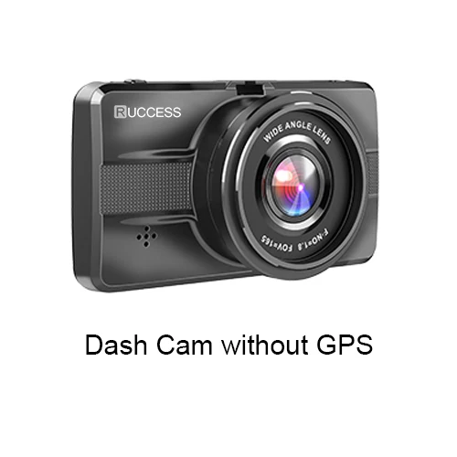 Without GPS Ruccess Автомобильный видеорегистратор Full HD 1080P видеорегистратор с gps CPL Автомобильная камера видео рекордер 3,0 ips супер ночное видение 24H режим парковки WDR - Название цвета: Without GPS