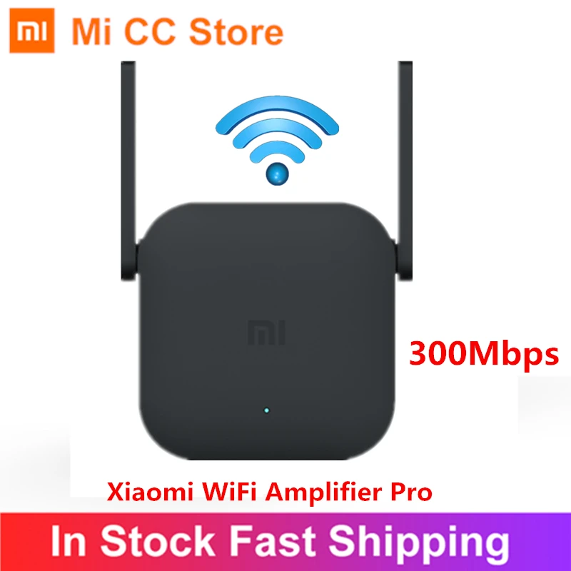 Wi Fi усилитель Xiaomi Mijia Pro репитер 300 Мбит/с сетевой расширитель маршрутизатор