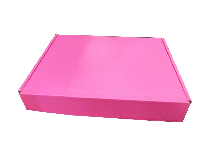 10 шт цветная большая крафт-бумага подарочная упаковочная коробка, крафт-картон ручной работы Коробка для мыла конфет, красная/черная крафт-бумага подарочная коробка - Цвет: Rose red