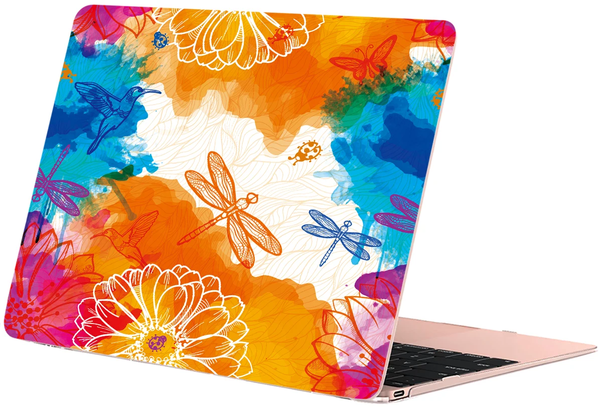 Чехол с принтом для Macbook Air 13 Чехол 11 дюймов Pro 13 15 12 retina Brain жесткий сенсорный мир защитный чехол оболочка Сумка для ноутбука