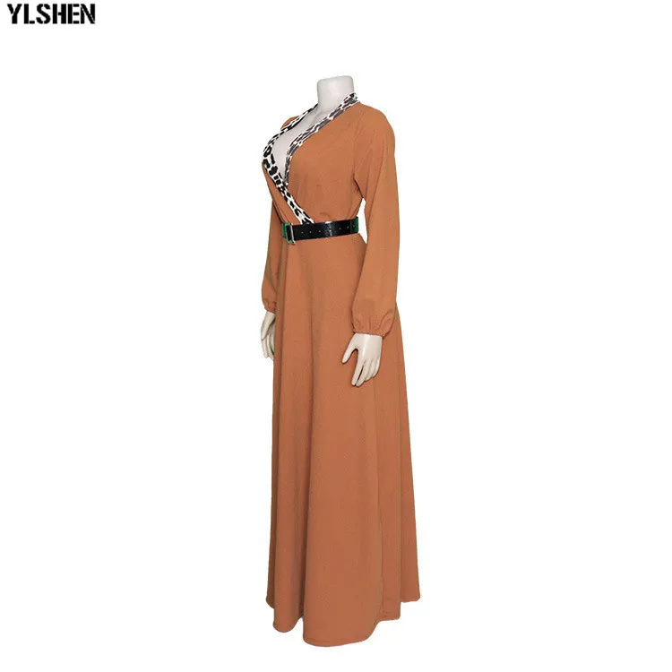 Long Maxi Dress African Dresses For Women Clothes Africa Clothing Elegant V-neck Ankara Dresses Fashion Robe Africain Femme 2020 08