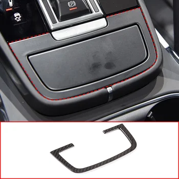 

Real Carbon Fiber Material Car ashtray Frame Trim For Porsche Cayenne 2018 2019 Accessories