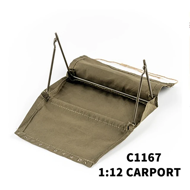 1: 12 for Willis RC Car Cape Canvas Canopy Refit Upgrade Parts Accessories Decorations