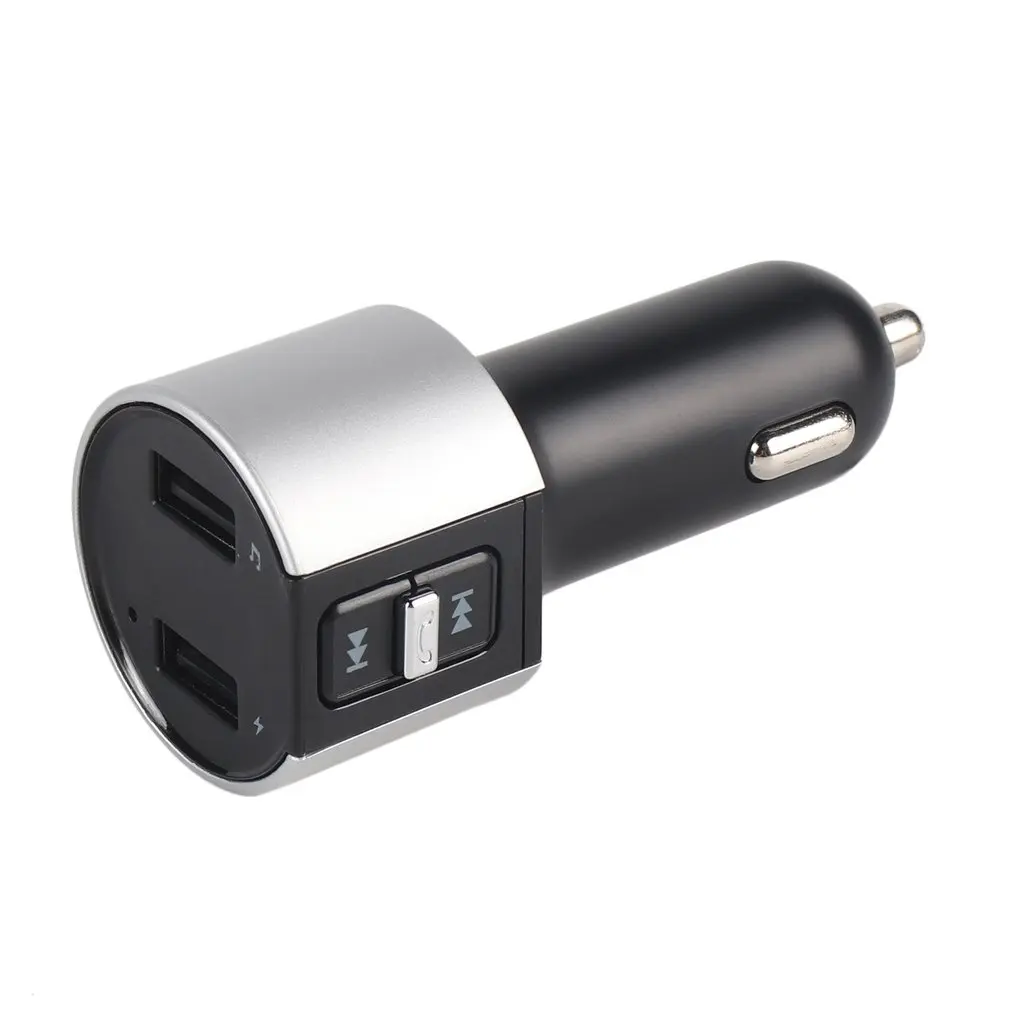 Многофункциональный Автомобильный MP3-плеер Bluetooth fm-передатчик беспроводной радио адаптер двойной USB порт зарядное устройство Прикуриватель разъем
