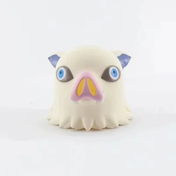 

Demon Slayer: Kimetsu No Yaiba Hashibira Inosuke Piggy Bank Wild Pig Money Coin Storage Box PVC Action Figure Toys Cosplay Model