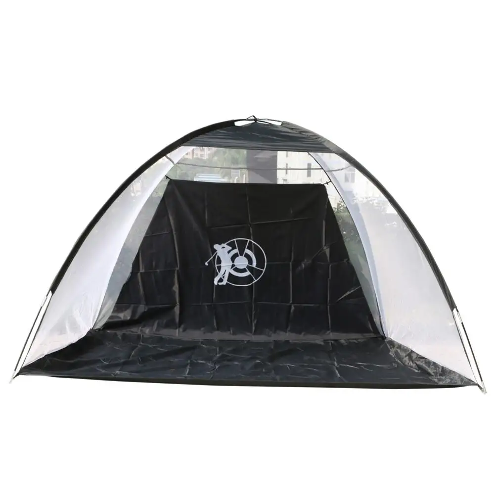 

300 X 185 X 182cm Outdoor Waterproof Folding Golf Training Target Practice Net Indoor Outdoor Foldable Golf Hitting Equipment