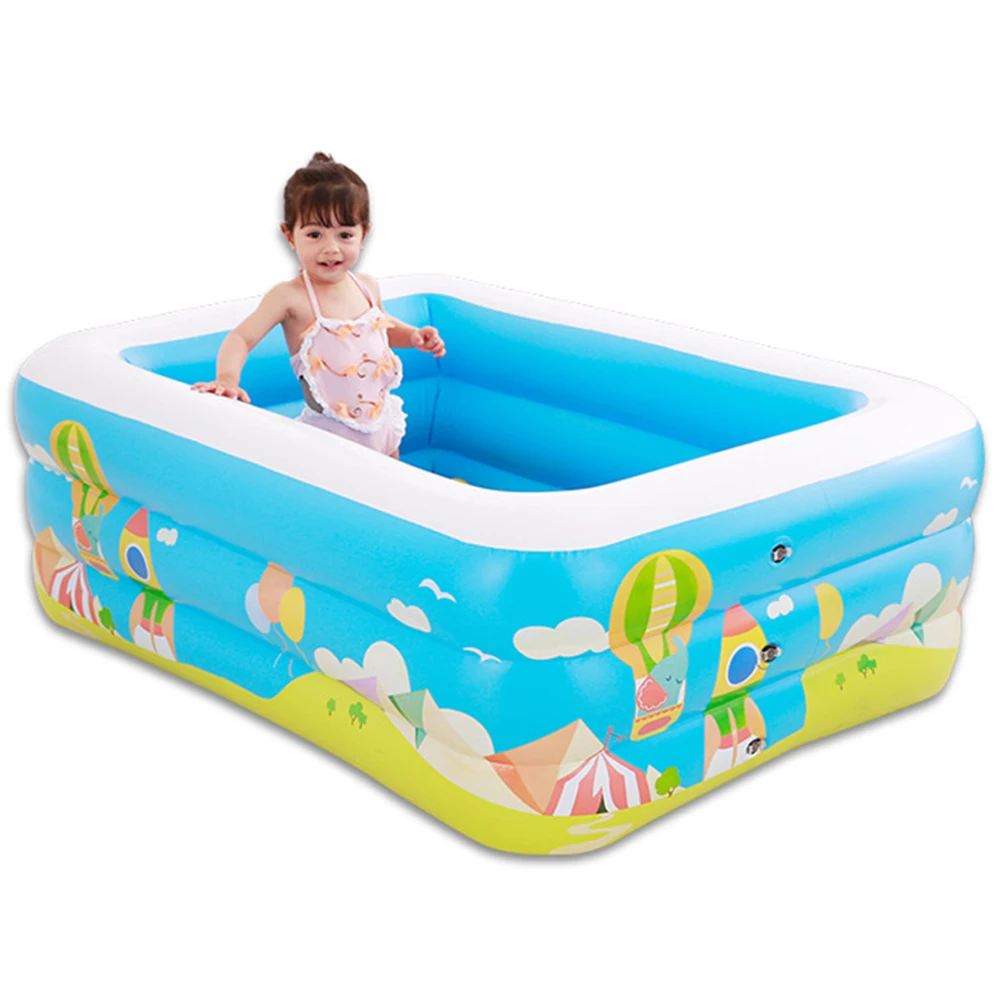 

High Quality Children's Home Use Paddling Pool Inflatable Square Swimming Pool Heat Preservation Baby Pool Kids inflatable Pool
