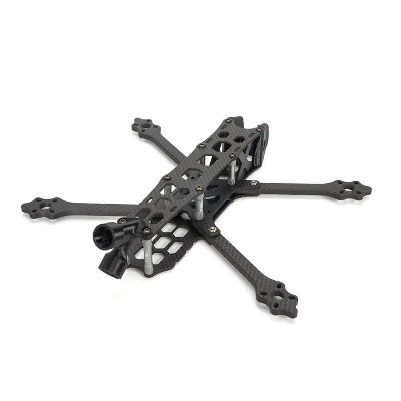 TransTec Freedom HD 228 мм Колесная база 5 мм Arm 3K карбоновое волокно 5 дюймовый Гоночный комплект рамы для FPV гоночных мультироторные детали аксессуары