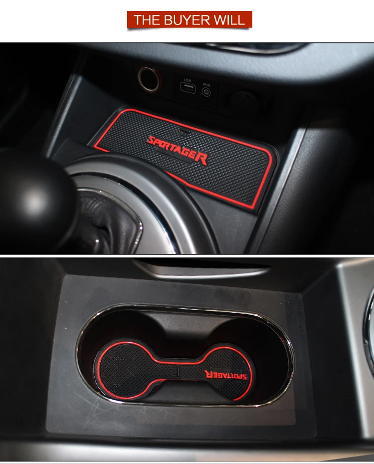 Car Gate Slot Cup Mat for KIA Sportage 3 2011 2012 2013 2014 2015 Door Groove Mats Anti-Slip Cup pad Cover Interior Accessories Car Gate Slot Cup Mat for KIA Sportage 3 2011 2012 2013 2014 2015 Door Groove Mats Anti-Slip Cup pad Cover Interior Accessories