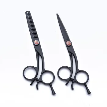 

5.5 inch 440C Japan Salon Professional haircut Barber Hair Cutting Regular / Thinning Scissors Shears Hairdressing