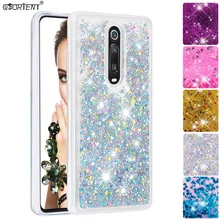 Блестящий чехол для Xiaomi mi 9 T Pro Cute Bling Dyna mi c Liquid Full Cover Xao mi Red mi K20 Xio mi 9 T 9 T Мягкий силиконовый чехол s