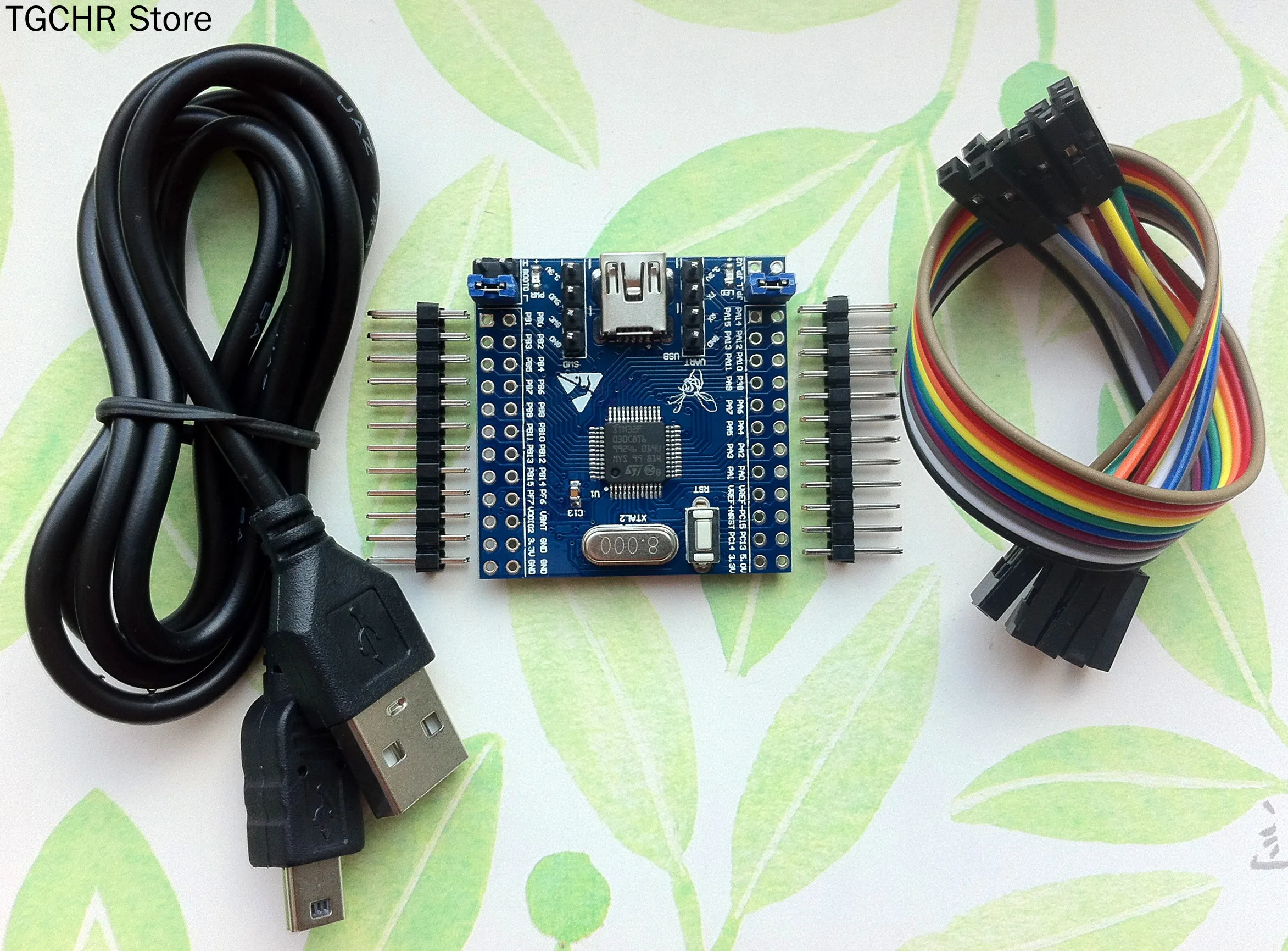 

Материнская плата STM32F030C8T6, минимальная системная макетная плата Stm32f030, мини-плата