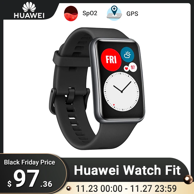 Nouvelle Version mondiale HUAWEI montre ajustement montre intelligente Animation d