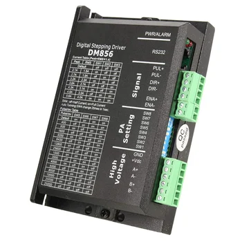 

DM856 Digital Stepping Motor Driver for 80V 0.5A to 5.6A Motors