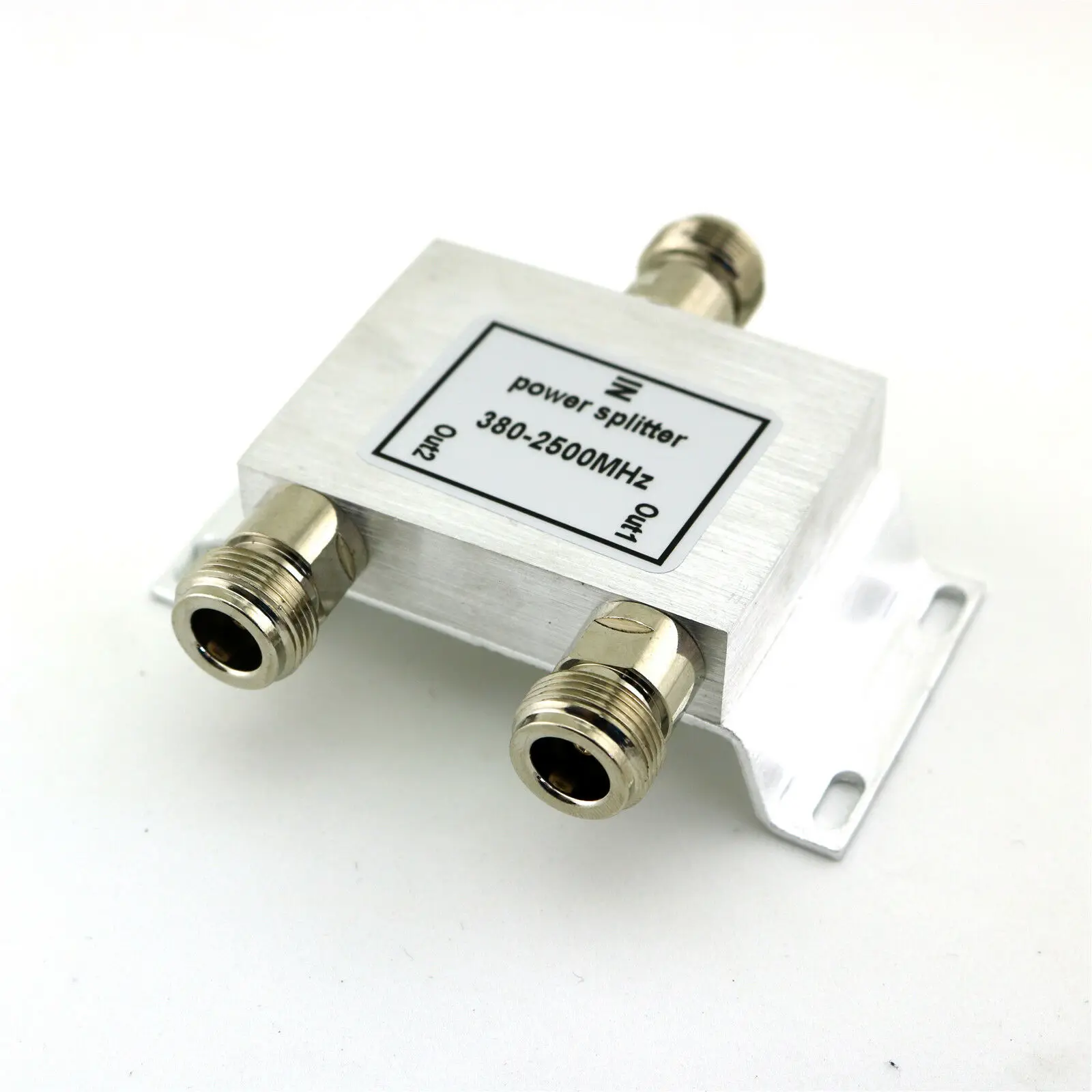 

1x RF Coaxial N Female 1 to 2 Way Power Splitter 380-2500MHz Signal Booster Divider