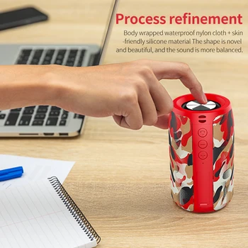 

Mini Portable HIFI Wireless Bluetooth Speaker S32 Subwoofer Subwoofer with FM Radio Column Support TFcard USB Pen Drive Speaker
