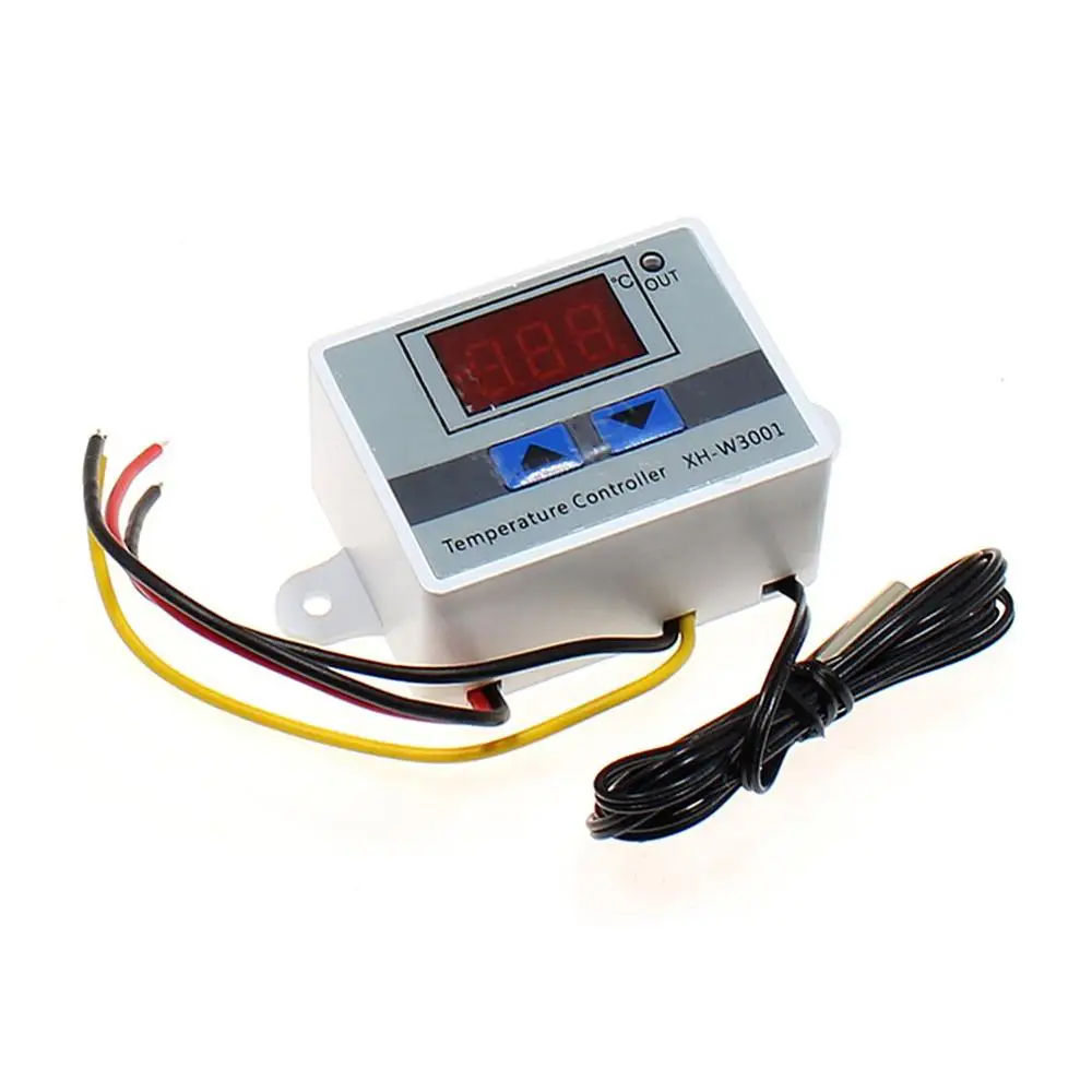 Xh-W3002 цифровой микрокомпьютер термостат для контроля температуры Переключатель Регулятор температуры цифровой Дисплей