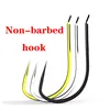 50Pcs 100Pcs fishinghook High Carbon Steel Carp Fishing Hook Barbless Saltwater Fresh Water Fishing Hooks non-barb fishhooks ► Photo 2/5