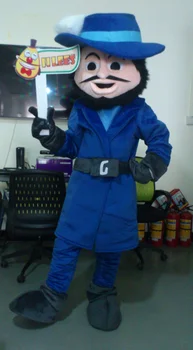 

Ohlees Bearded mascot costume picture is example only,do custom according to customer design