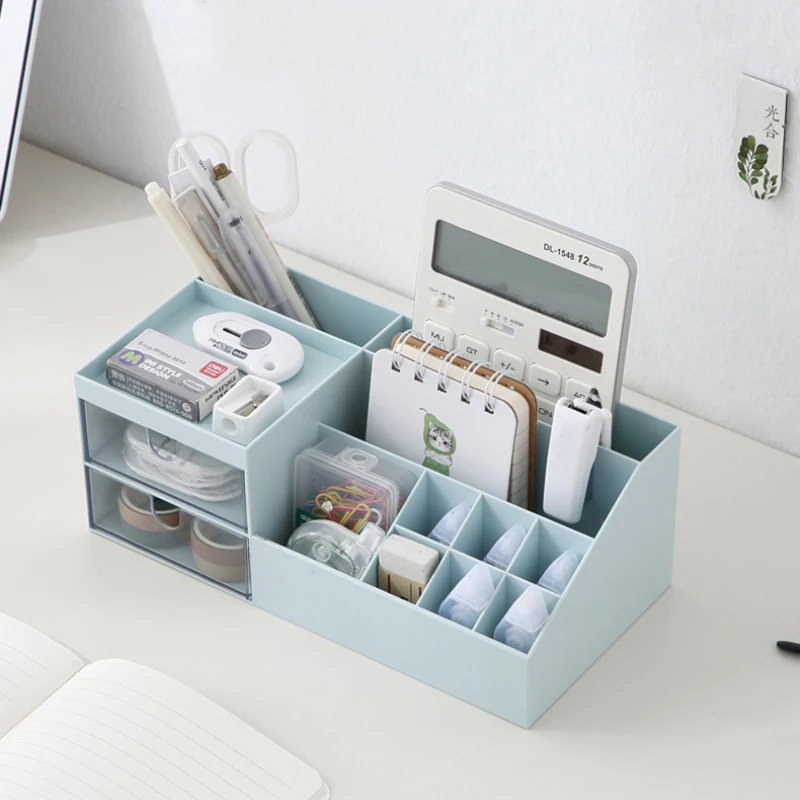 1pc Multifunctional Makeup Organizer For Cosmetic Large Capacity Cosmetic Storage Box Organizer Desktop Jewelry Nail Polish Hot