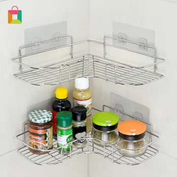 

Perforation-free bathroom suction wall-mounted finishing rack stainless steel bracket storage basket towel rack soap box Cozy