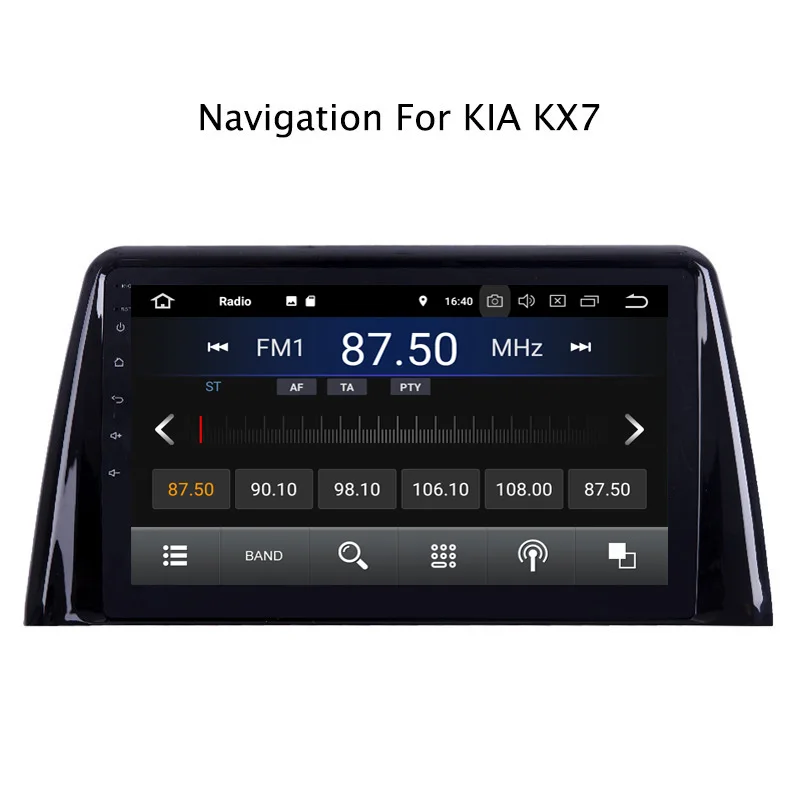 Cheap one din 10.1" android 9.0 car dvd player for kia Sorento KX7 2017 2018 2019 car audio stereo gps navigation wifi 8core 4G+64GB 7