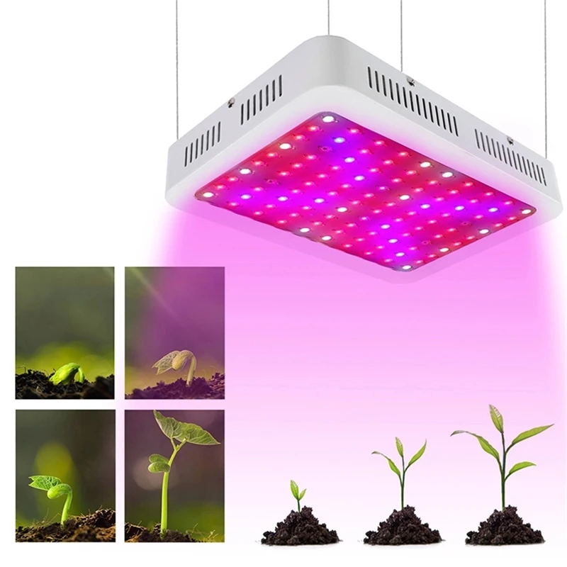 1000W полными спектрами Панель светильник светодиодный Grow парниковых садоводства