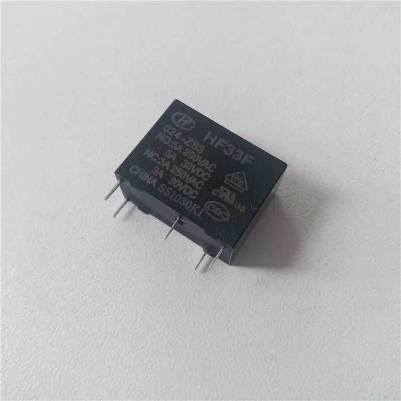 10 шт. ВЧ реле HF33F-005-ZS3 HF33F-012-ZS3 HF33F-024-ZS3 250V 5A реле 5 pin Реле 5 V/12 V/24 V реле