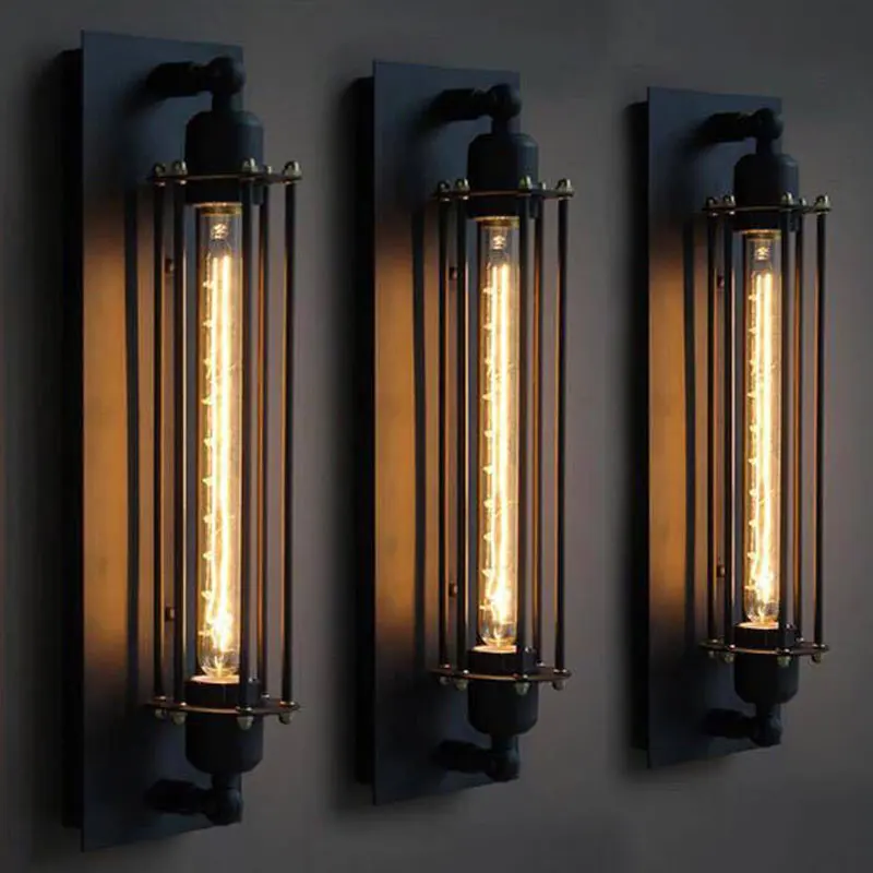 americano retro led e27 estilo industrial decoracao 04