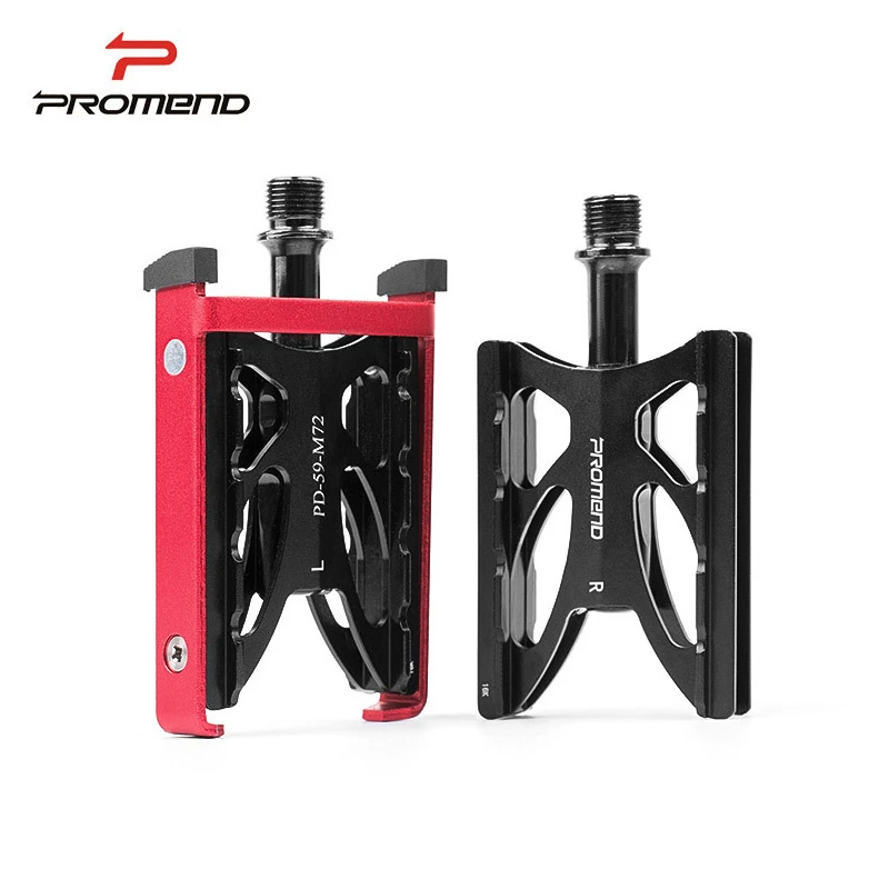 Pedales ultraligeros para bicicleta de carretera, estante de estacionamiento, aleación de aluminio, huecos, baratos, creativos, oso autolubricante|Pedal de bicicleta| - AliExpress