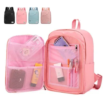 

2020 New orthopaedics schoolbags waterproof boys school backpacks for teenagers girls kids backpack Children school bags mochila