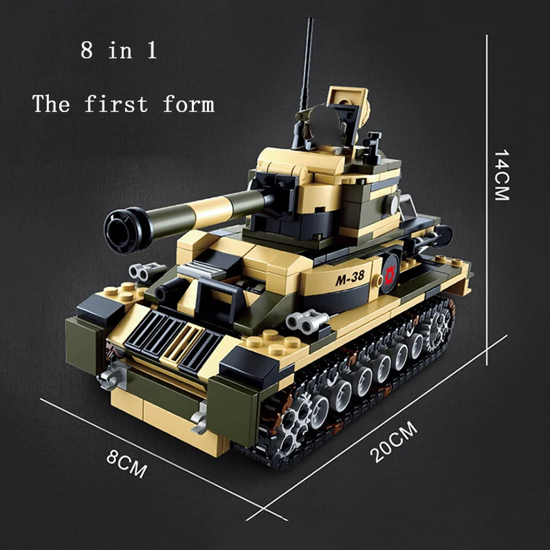 Brinquedo de Carro Tijolo de Montagem Brinquedo para Crianças 8 em 1 Blindado Militar Swat Soldado Arma Diy 4 High Quality Brinquedos e hobbies