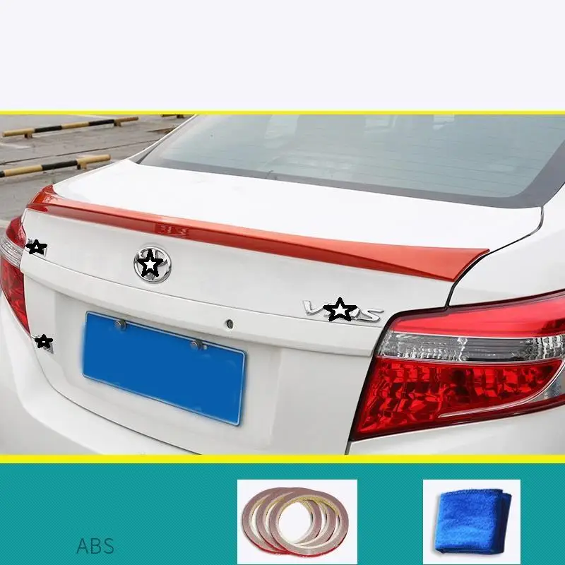 Automovil Модифицированная Модификация аксессуары для украшения Аксессуары модернизированные Авто Спойлеры крыльев 14 15 16 17 18 для Toyota Vios - Цвет: Number 18