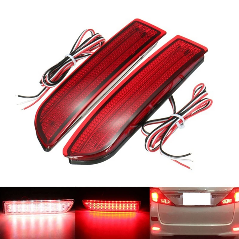 Parking Brake Rear Bumper Reflector Lamp for Toyota Avensis/Alphard Mki/Rav4 Led Tail Lights Fog Stop Park