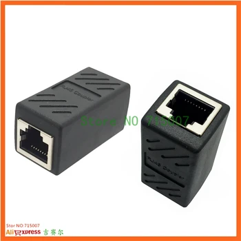 

RJ45 Connector Female to Female Cat7/6/5e Ethernet Adapter 8P8C Network Extender Extension Cable for Ethernet Cable