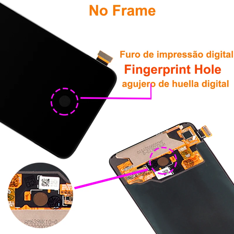 - Original Amoled Display For Xiaomi MI 9 Lite LCD With Fingerprint Unlock Digitizer Screen Replacment For Xiaomi Mi9 Lite Display
