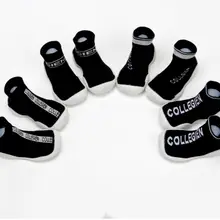 Best Price New Baby Walkers Unisex Baby First Walker Kids Soft Shoe Black Knit Booties Anti-slip Rubber Sole Toddler Shoes First Shoes Best Price New Baby Walkers Unisex Baby First Walker Kids Soft Shoe Black Knit Booties Anti-slip Rubber Sole Toddler Shoes First Shoes