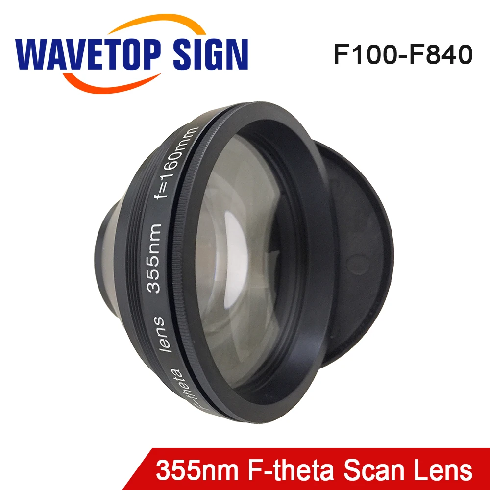 WaveTopSign 355nm F-Theta Scan Lens 70x70-800x800mm Thread M85 For UV Laser Marking Machine |