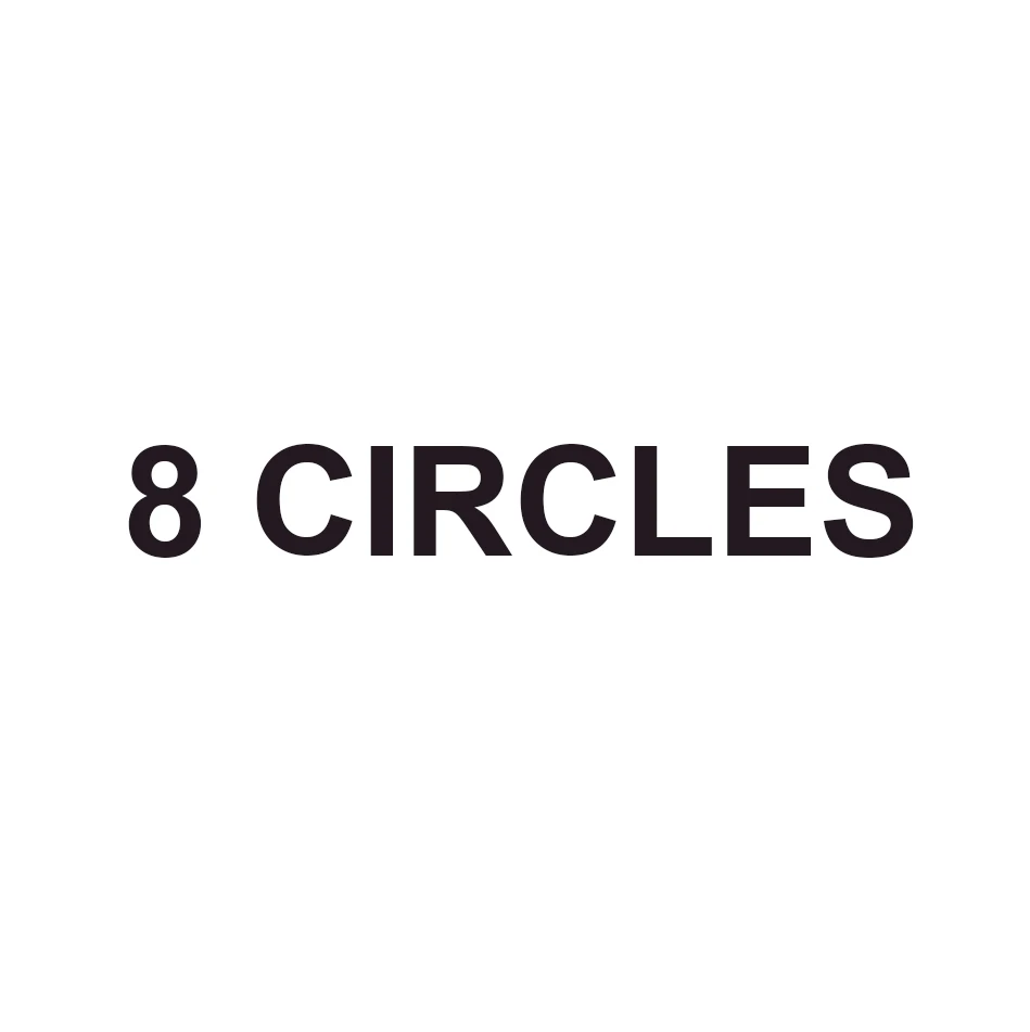 8 circles Sweey, опт, персонализированный женский браслет с именем, с подвеской в виде сердца, на заказ, 1-10, подвеска, браслет с гравировкой - Окраска металла: 8 circles