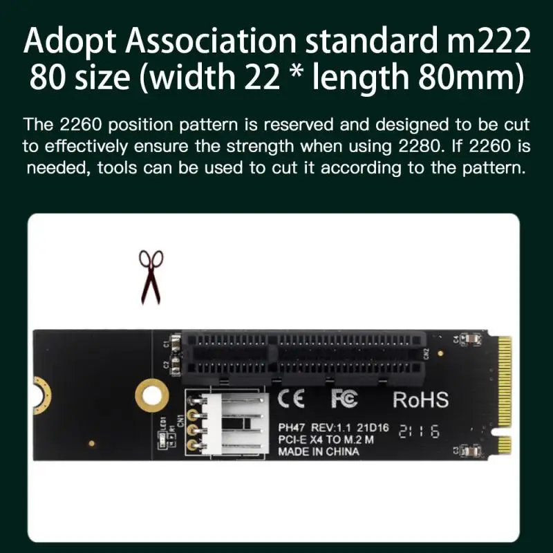 M.2 to PCIe Expansion Card: Upgrade Your Computer with NGFF to PCIe X4 Slot Connector – Built-in Drive Support for Enhanced Connectivity. Description Image.This Product Can Be Found With The Tag Names Cheap Computer Cables Connectors, Computer Cables Connectors, Computer Office, High Quality Computer Office