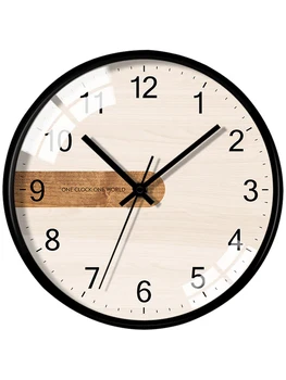 

Lemon Tree Light Luxurious Wall Clock Northern Europe A Living Room Household Quartz Clocks And Watches Originality Mute Clock